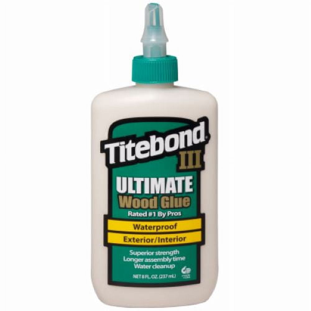Titebond III 1413 8 oz Bottle of Ultimate Wood Glue