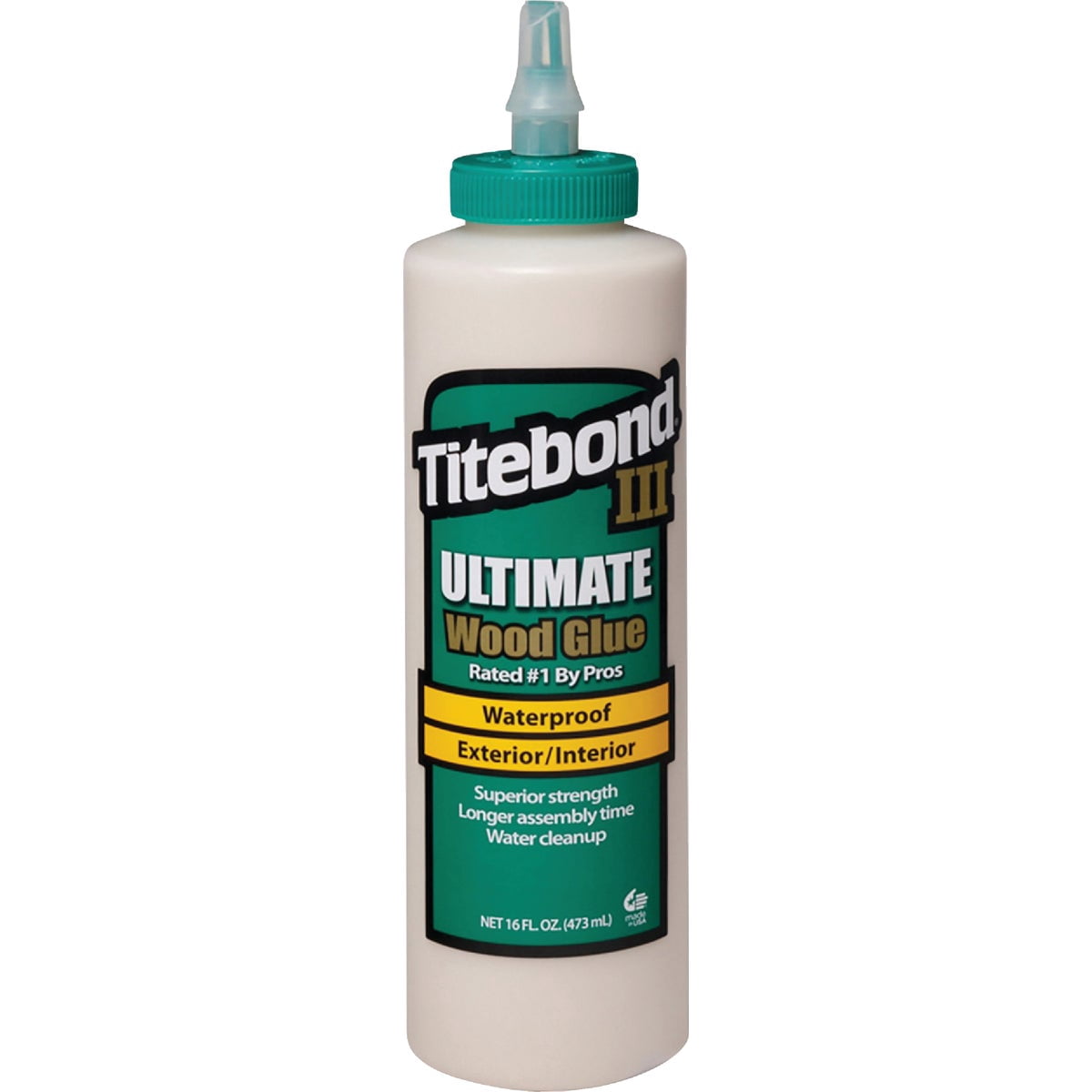 6-pack Titebond Wood Glue Titebond III Ultimate - Waterproof - 6 Pack, 16-Ounces — Residential Use, Standard Application