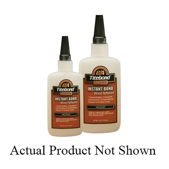 Titebond, Instant Bond Wood Adhesive Medium, 2 oz Net Content