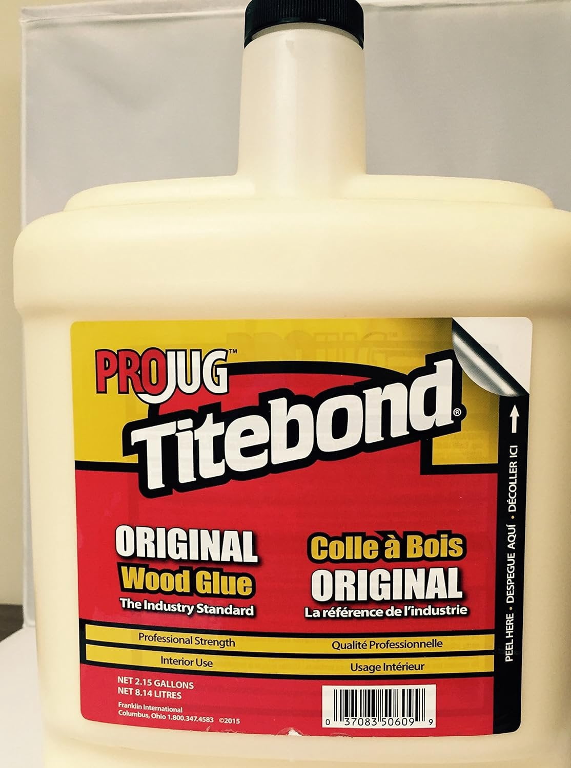 Franklin Titebond Original Titebond Original Wood Glue 2.15 Gallon ProJug — Residential Use, Standard Application