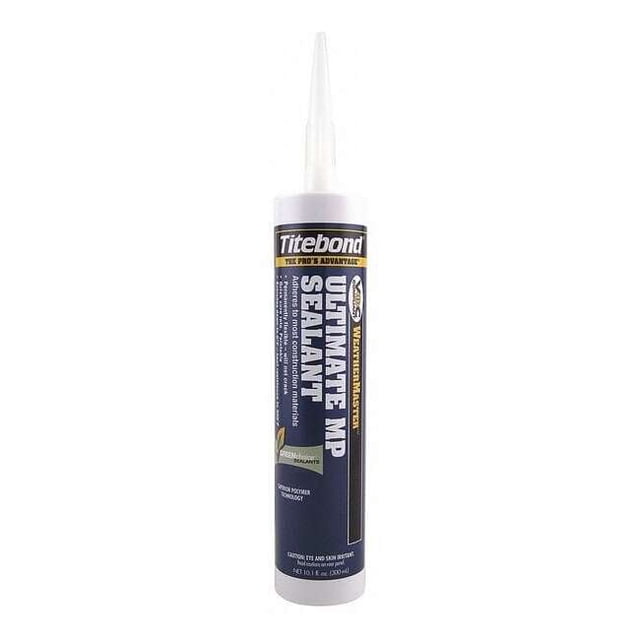 Titebond Sealant, 10 oz, Cartridge, Clear, Polymer Base, WeatherMaster ...