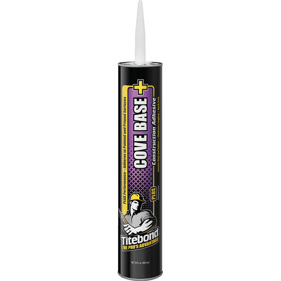 Titebond Solvent Free Cove Base Adhesive - Pack of 2  Residential Use, Standard Application