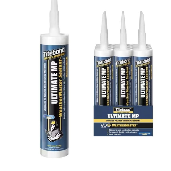 Titebond WeatherMaster Ultimate MP Sealant - White - Case of 12