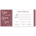 thumbnail image 1 of Tithe and Offering Envelope -"Give" - Box of 100 - NIV Scripture, 1 of 4