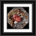 thumbnail image 1 of Titian 2x Matted 20x20 Black Ornate Framed Art Print 'Wisdom', 1 of 2