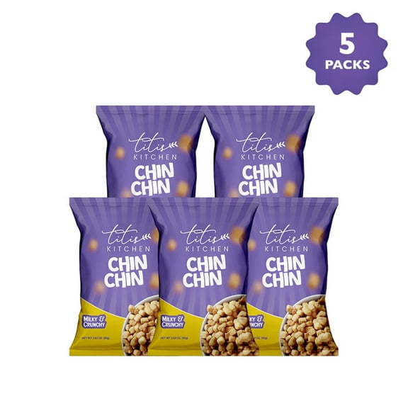Titis kitchen Crunchy Chin Chin Snacks Sweet Taste Crunchy ChinChin Fried Cookie, Healthy Snack Box for Adults and Kids