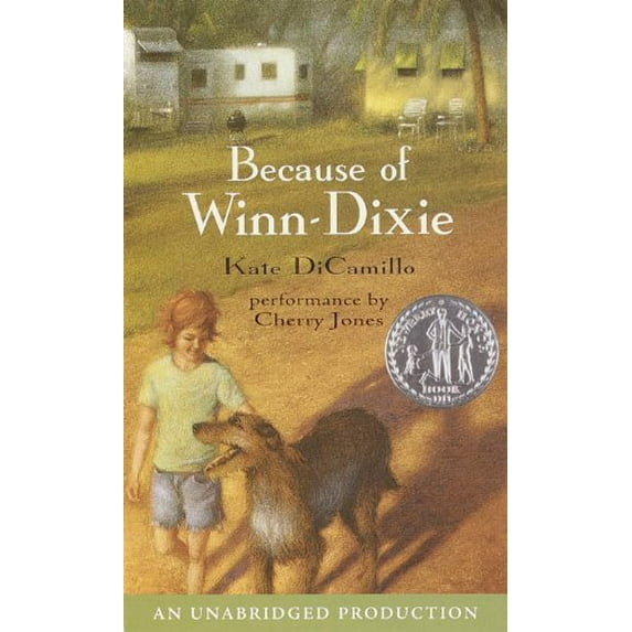 Pre-Owned Because of Winn-Dixie (Audiobook) by Kate DiCamillo, Cherry Jones