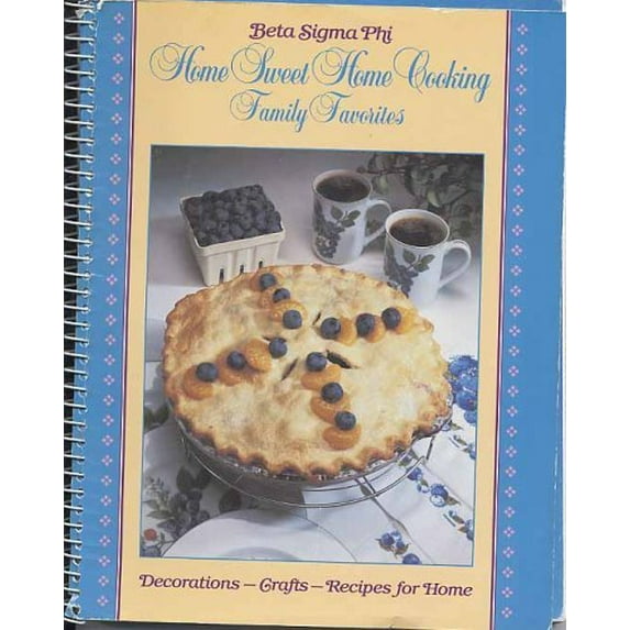 Pre-Owned Title: Beta Sigma Phil Home Sweet Home Cooking Family Fav Paperback