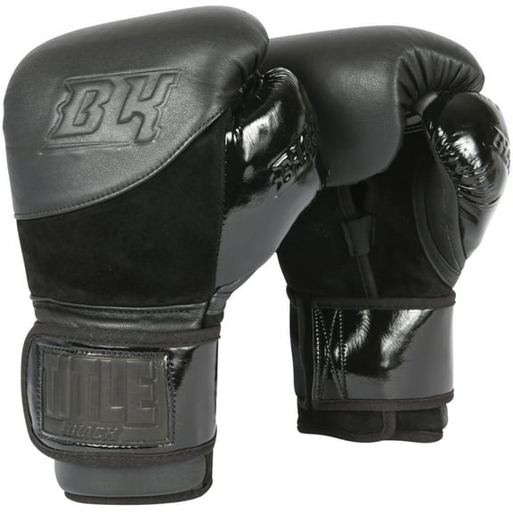 Title Black Blitz Bag Gloves - 12 oz