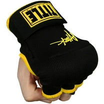 Title Boxing Attack Nitro Speedwraps 2.0 - Large - Black/Yellow