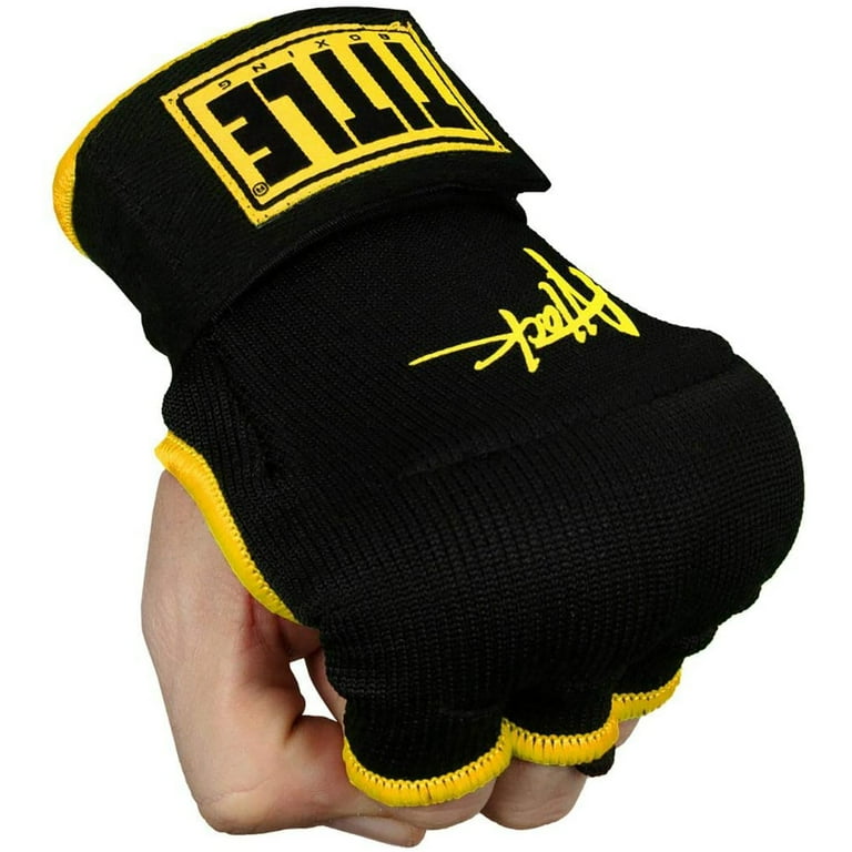 Title Boxing Attack Nitro Speedwraps Regular Black/Yellow