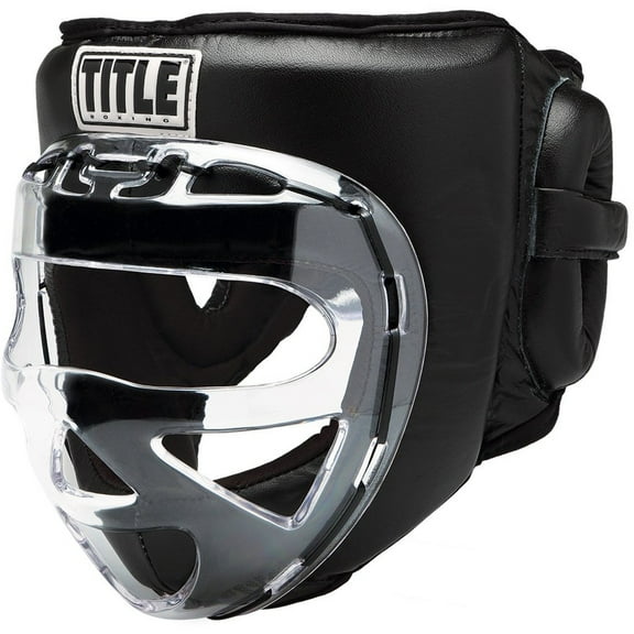 Title Boxing Face Shield No-Contact Training Headgear 2.0 - Large - Black