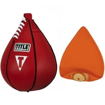 Title Boxing Leather Speed Bag and Bladder - Small