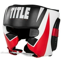 Title Boxing MMA Command Training Headgear - Regular - Black/White/Red