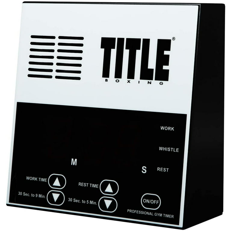 Title Boxing Pro Digital Gym Trainer Timer for MMA, Wrestling