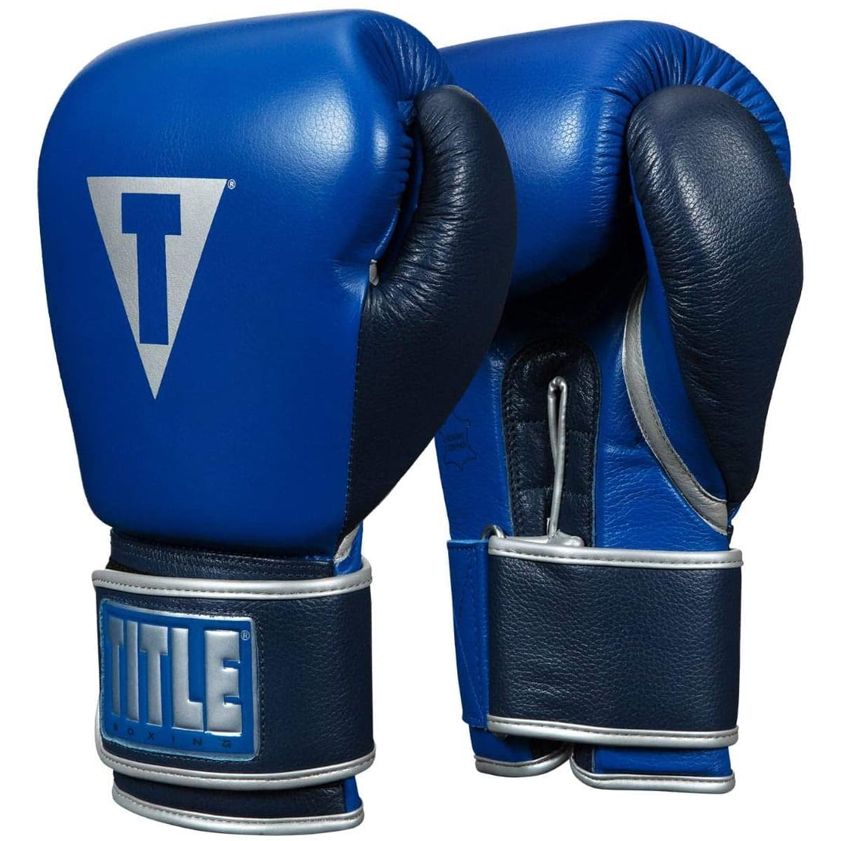 Title Boxing Royalty Leather Bag Gloves Medium Royal/Navy