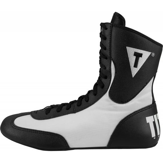 Title Boxing Speed-Flex Encore Mid-Length Boxing Shoes - 10 - Black/White