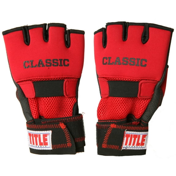 Title Classic Gel-X Glove Wraps - Medium - Red/Black
