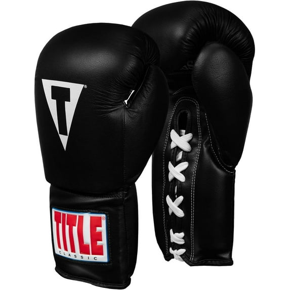 Title Classic Leather Lace Training Gloves 2.0 - Lace Up Boxing Glove, Boxing Competition Gloves, Boxing Sparring Gloves, Boxing Training Gloves, Boxing Bag Gloves, Boxing Gloves