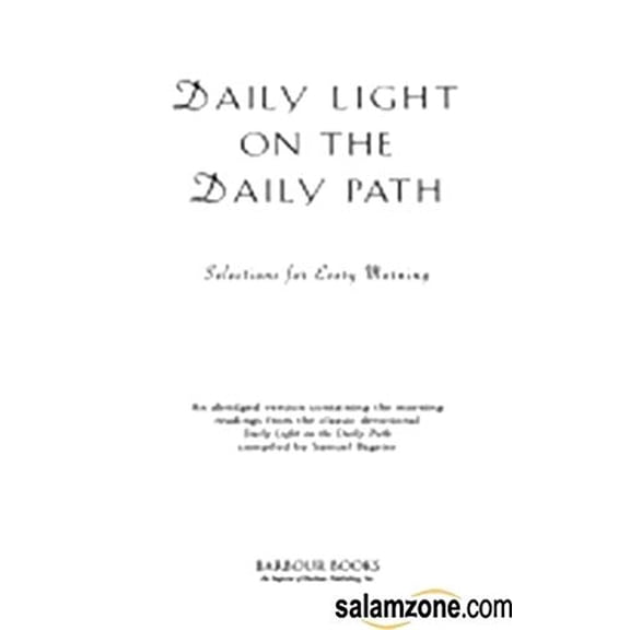 Pre-Owned Title: Daily Light on the Daily Path Selections for Every Paperback