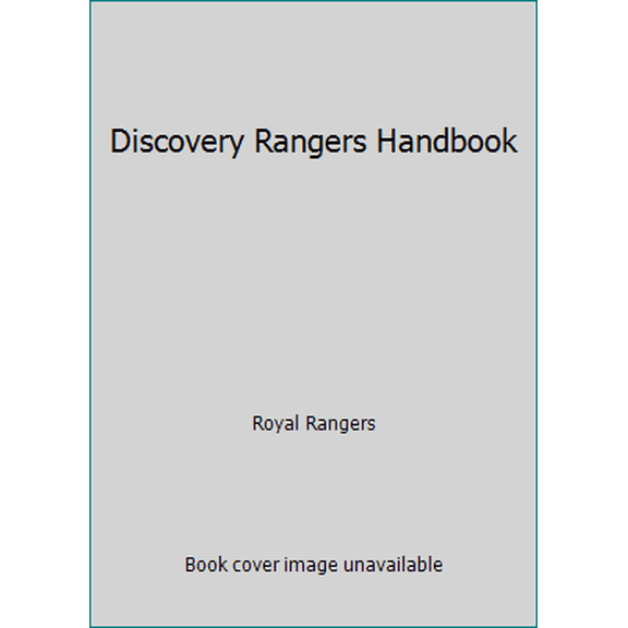 Pre-Owned Discovery Rangers Handbook (Paperback) 0882439952 9780882439952