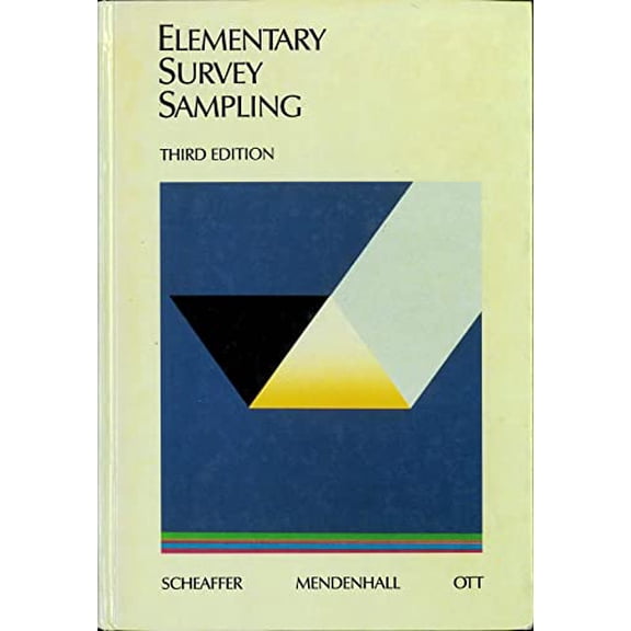 Pre-Owned Title: Elementary survey sampling Paperback