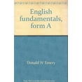 thumbnail image 1 of Pre-Owned Title: English fundamentals form A Paperback, 1 of 1