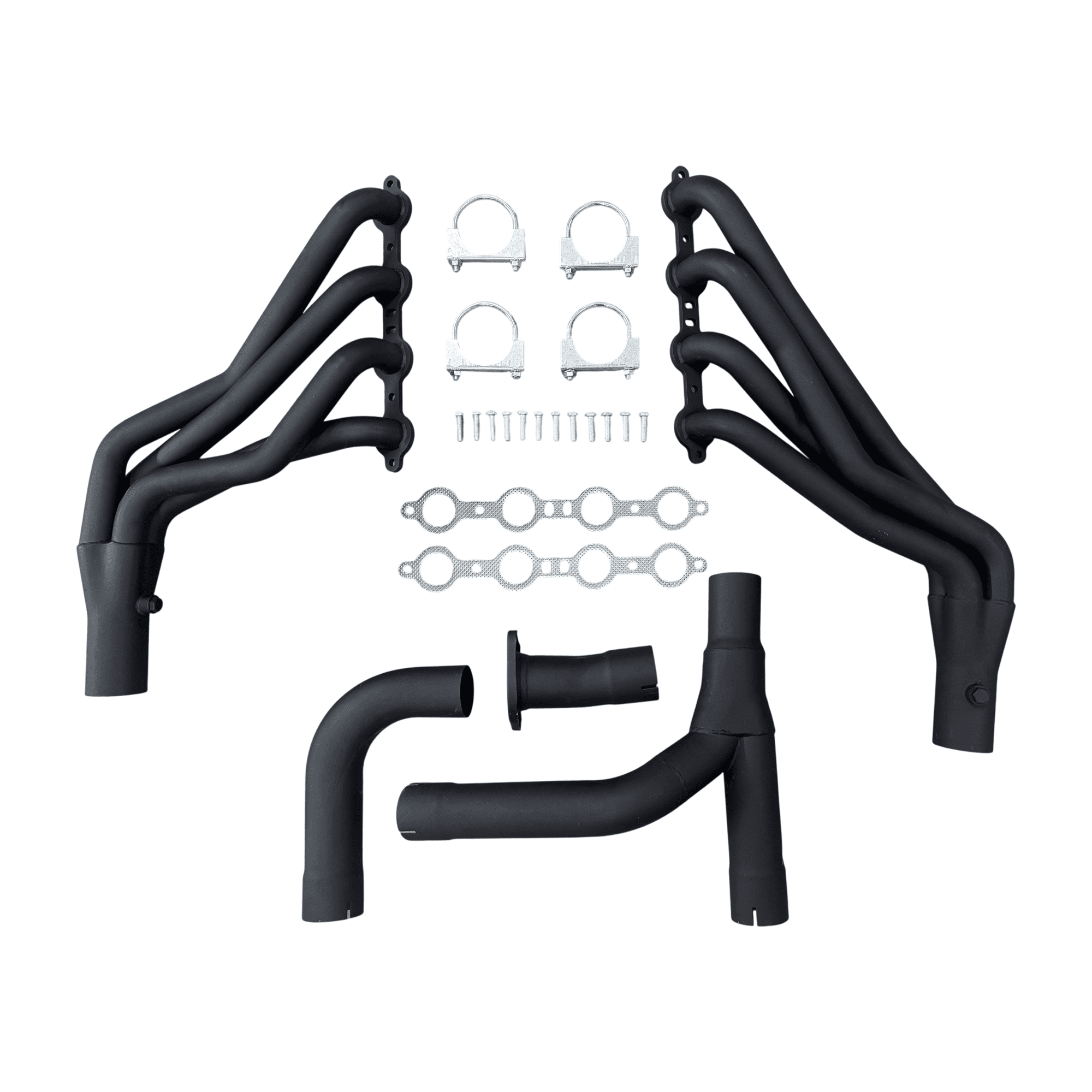 Walamrt Header Long Tube Exhaust Headers with Y-Pipe 1999-2007 Chevy Silverado GMC ...