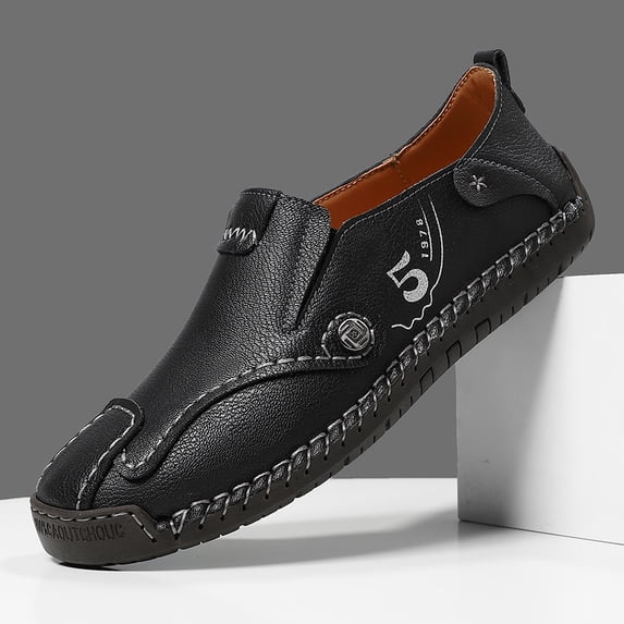 Title: Handcrafted Slip-On Casual Walking Shoes