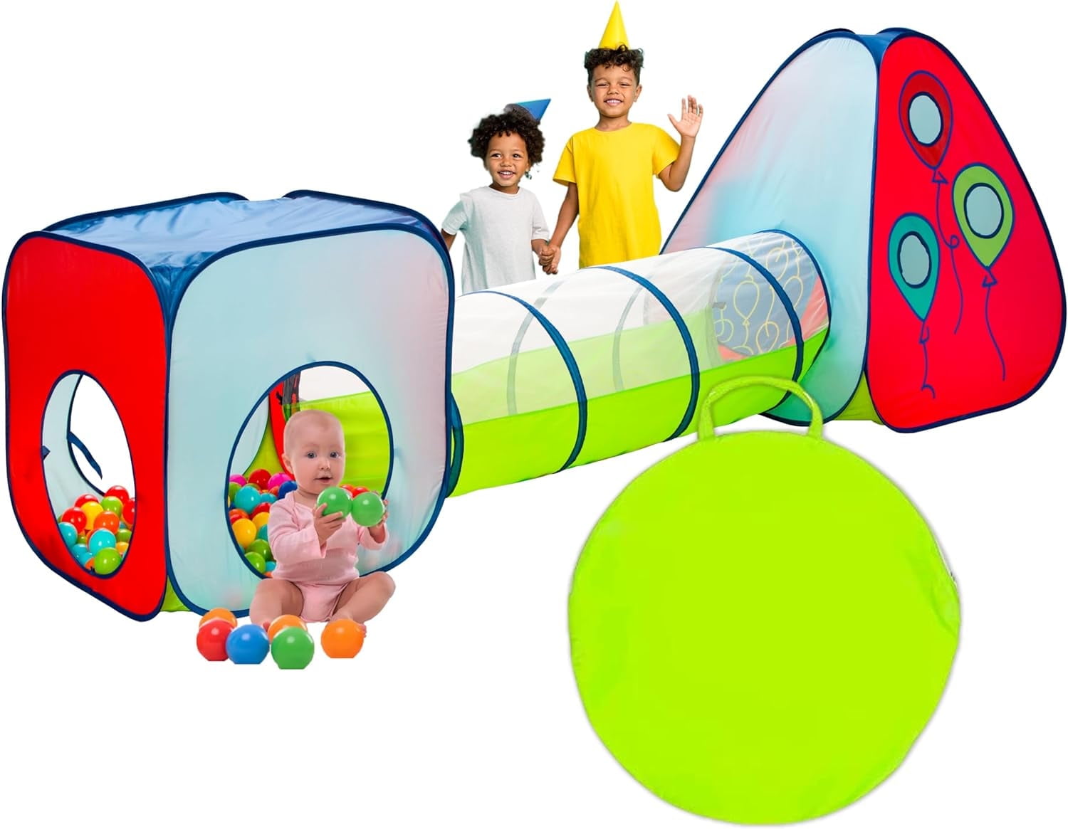 Kids pop up tent and tunnel sales