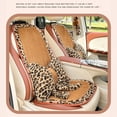 thumbnail image 1 of Title Leopard Print Bow Car Headrest Decoration Plush Soft Car Seat Accessory, Breathable Material For Comfortable Car Interior Use, Cross-Border New Stylish Leopard Pattern Car, 1 of 6