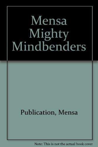 Pre-Owned Mensa Mighty Mindbenders  Paperback Robert Allen, Harold Gale, Carolyn Skitt