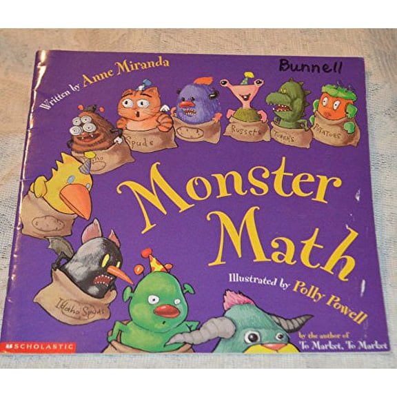 Pre-Owned Monster math (Paperback) 0439208599 9780439208598