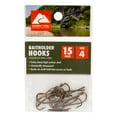 Title Ozark Trail Baitholder Fishing Hooks, Size 4, Bronze Finish, High ...