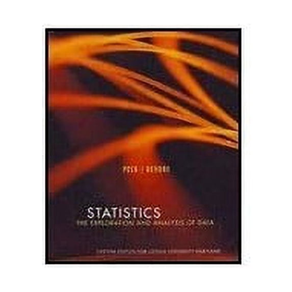 Pre-Owned Title: STATISTICS:EXPLOR.+ANAL.OF DAT Paperback