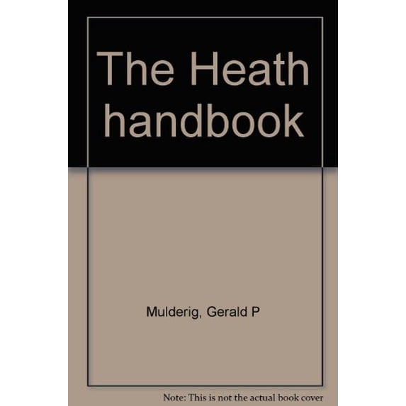 Pre-Owned Title: The Heath handbook Paperback