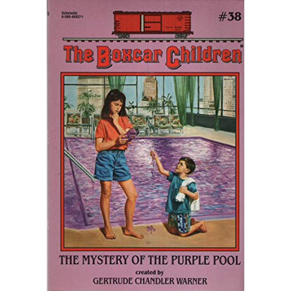 Pre-Owned The Mystery of the Purple Pool #38 (Paperback) 0590469371 9780590469371