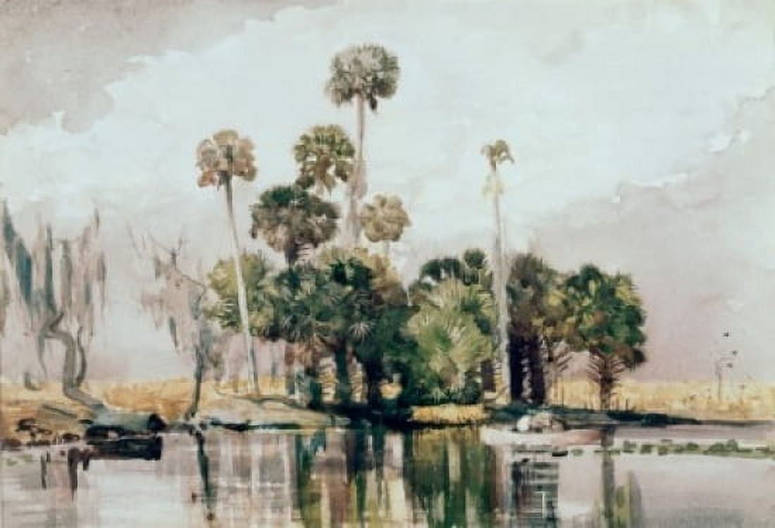Title Unknown (Exotic Island) Winslow Homer (1836-1910 American) Canvas Art - Winslow Homer (24 x 36)