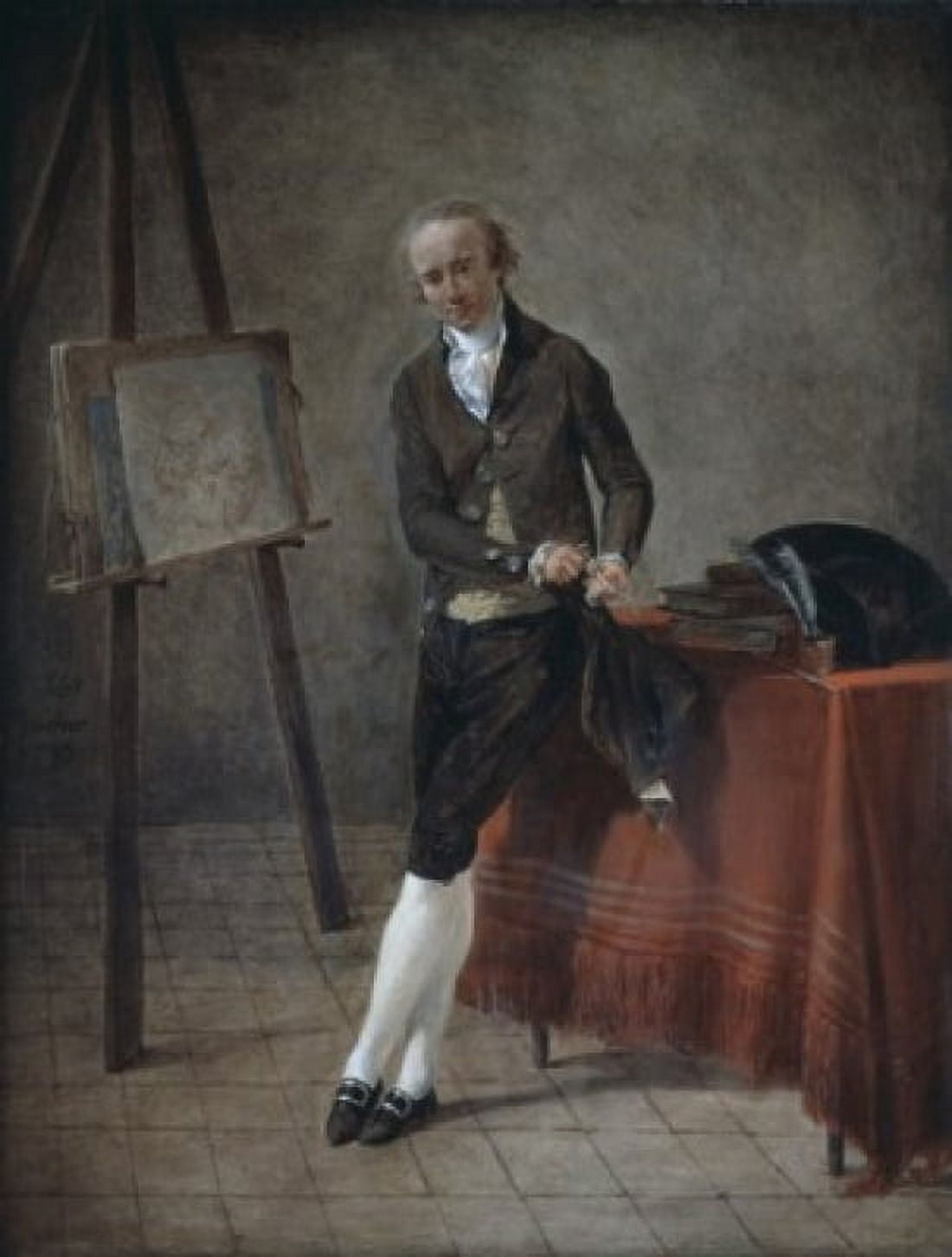 Title Unknown Jacques Henri Sablet (1749-1803 Swiss) Oil On Canvas Musee du Louvre Paris France Canvas Art - Jacques Henri Sablet (18 x 24)