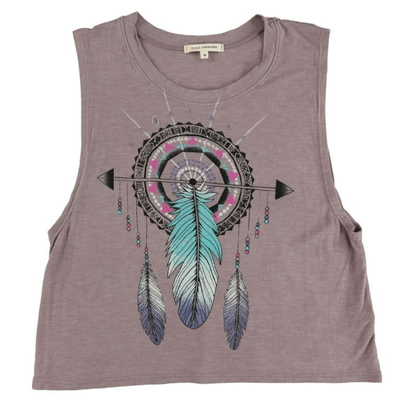 Title Unknown Womens Dreamcatcher Graphic T-Shirt, Purple, Medium