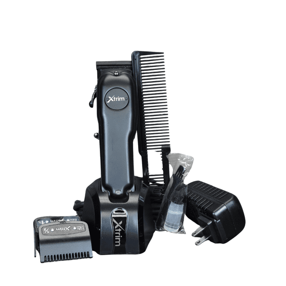 Title: XTRIM USA Cordless Lithium Ergonomic Clipper Matte BLACK