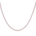 thumbnail image 1 of Three Prong Tennis Necklace by By Adina Eden, 1 of 7