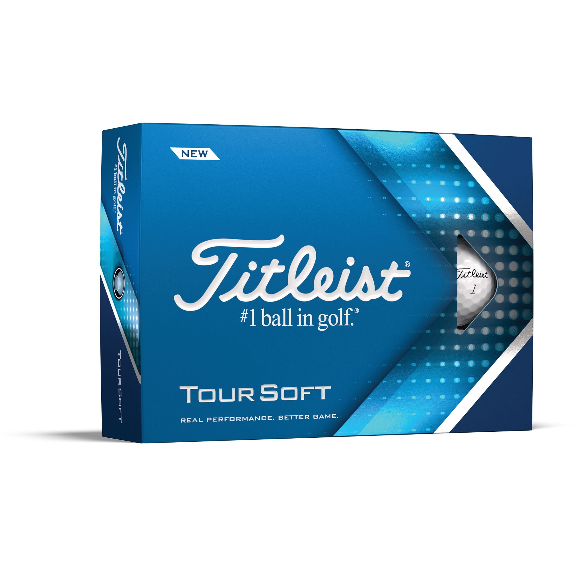 Titleist 2022 Tour Soft Golf Balls, 12 pack, White