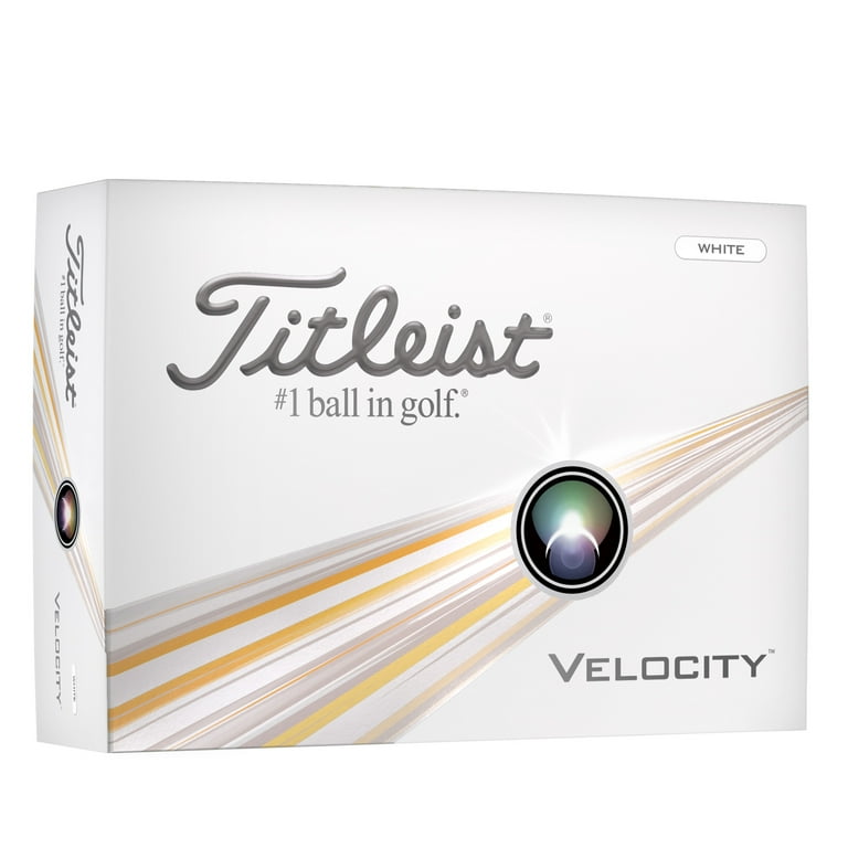 Titleist Velocity 2024 Golf Balls - White Titleist Velocity 2024 Golf Balls - White
