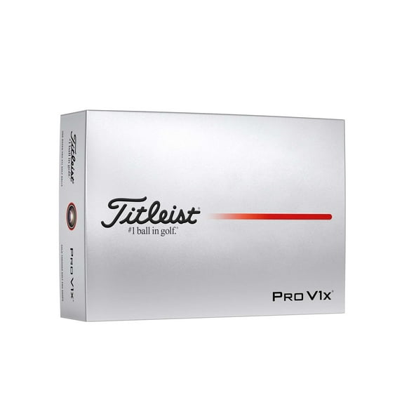 Titleist 2025 Pro V1x, 12 Pack, White