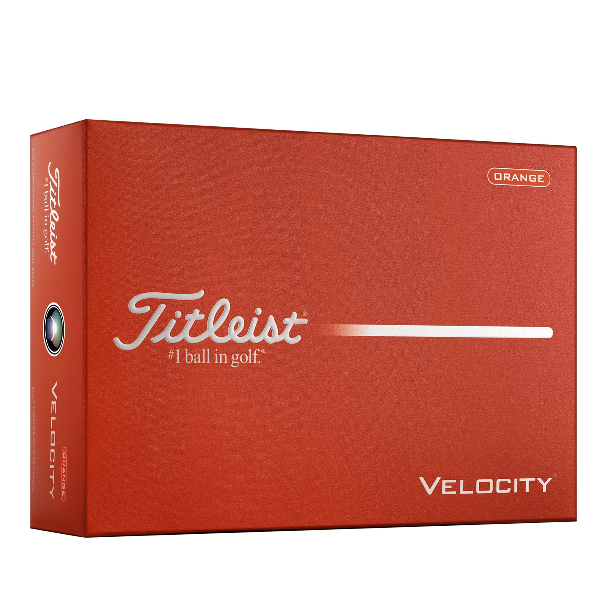 Titleist 2026 Velocity Golf Balls 12pk, Orange