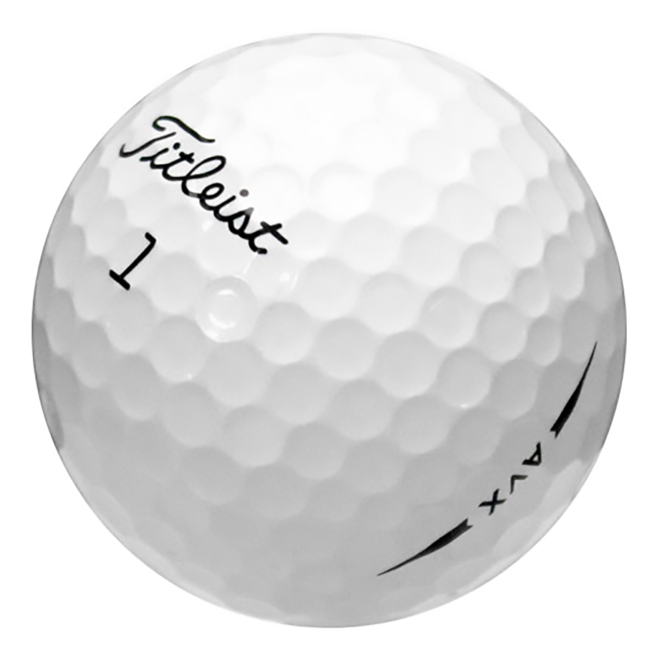 Titleist AVX, Mint Golf Balls, Mint Refinished Quality, 50 Pack, White