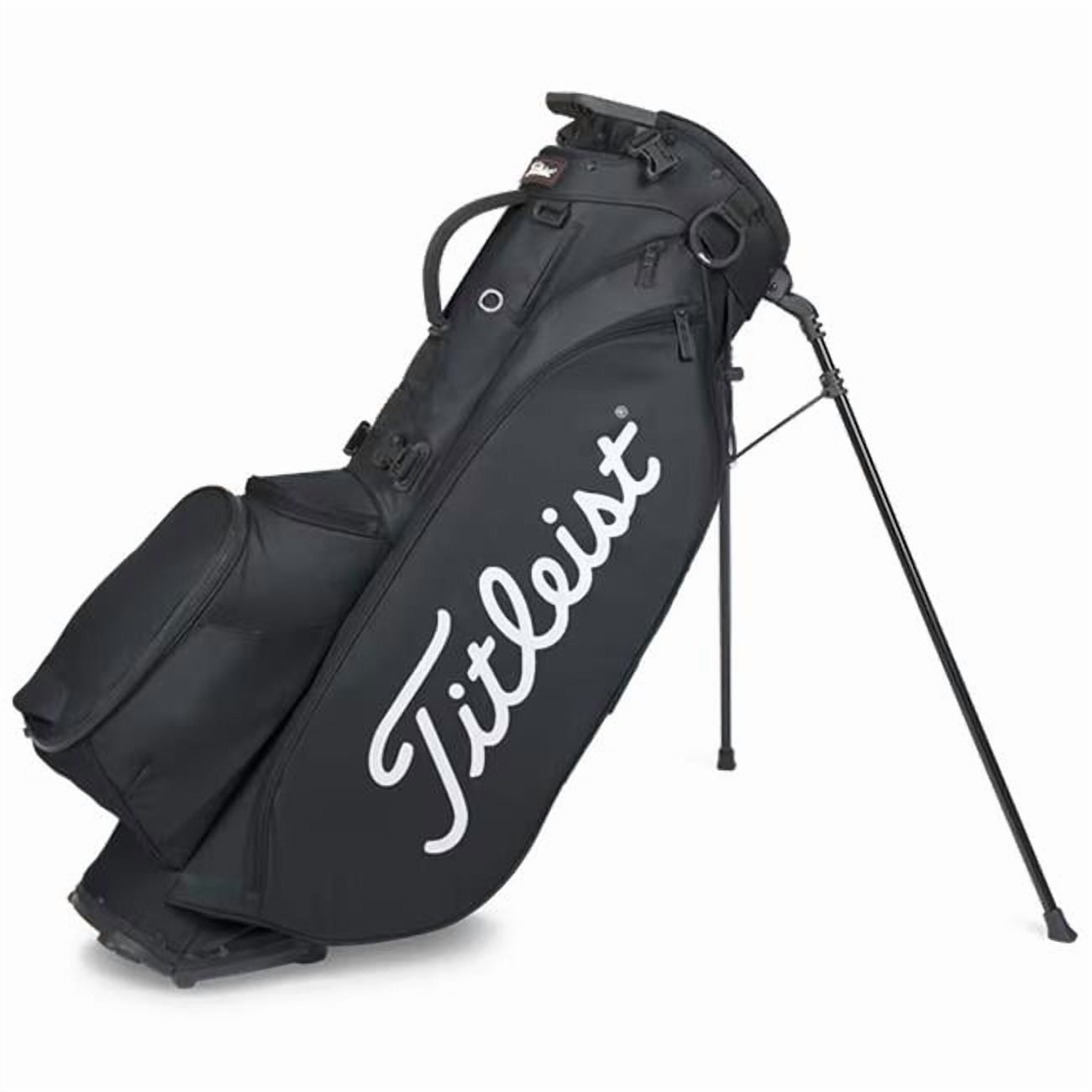 Titleist スタンドバッグ ブラック/レッド 楽天市場】Titleist タイトリスト 9型 スタンド式 キャディ