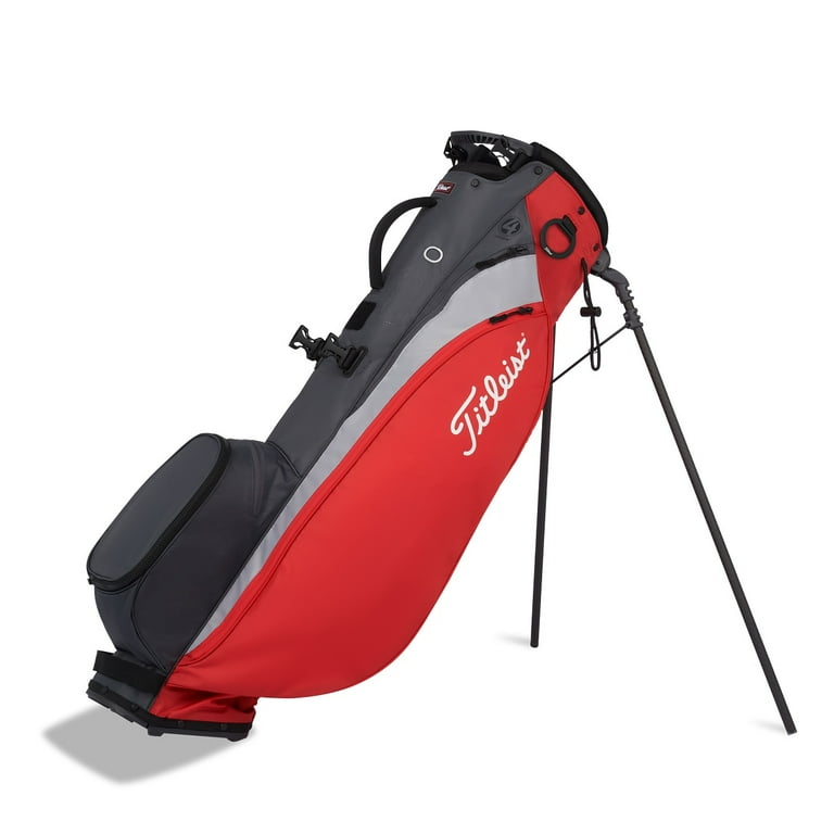 Titleist プレイヤーズ4 スタンドバッグ（赤） Players 4 Stand Bag | Lightweight Golf Stand Bag | Titleist