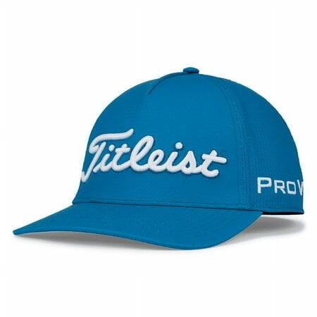 Titleist Tour Stretch Tech Pro V1 Lightweight Golf Hat, Moisture